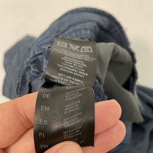 KUHL Nylon Blend Outdoor Hiking Active Pants Blue Women's size 8 Short - Picture 9 of 9